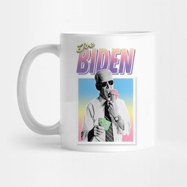 Joe Biden Graphic Design 90s Style Hipster Statement Tee by DankFutura